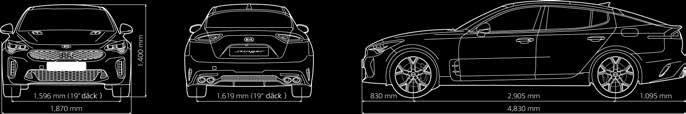 varv/min 200 / 3,800 370 / 6,000 Vridmoment max vid varv/min (Nm) 440 / 1,750 2,750 510 / 1,300-4,500 Prestanda 0-100 km/h (s) 7.6 4.9 80-120 km/h (s) 5.9 3.