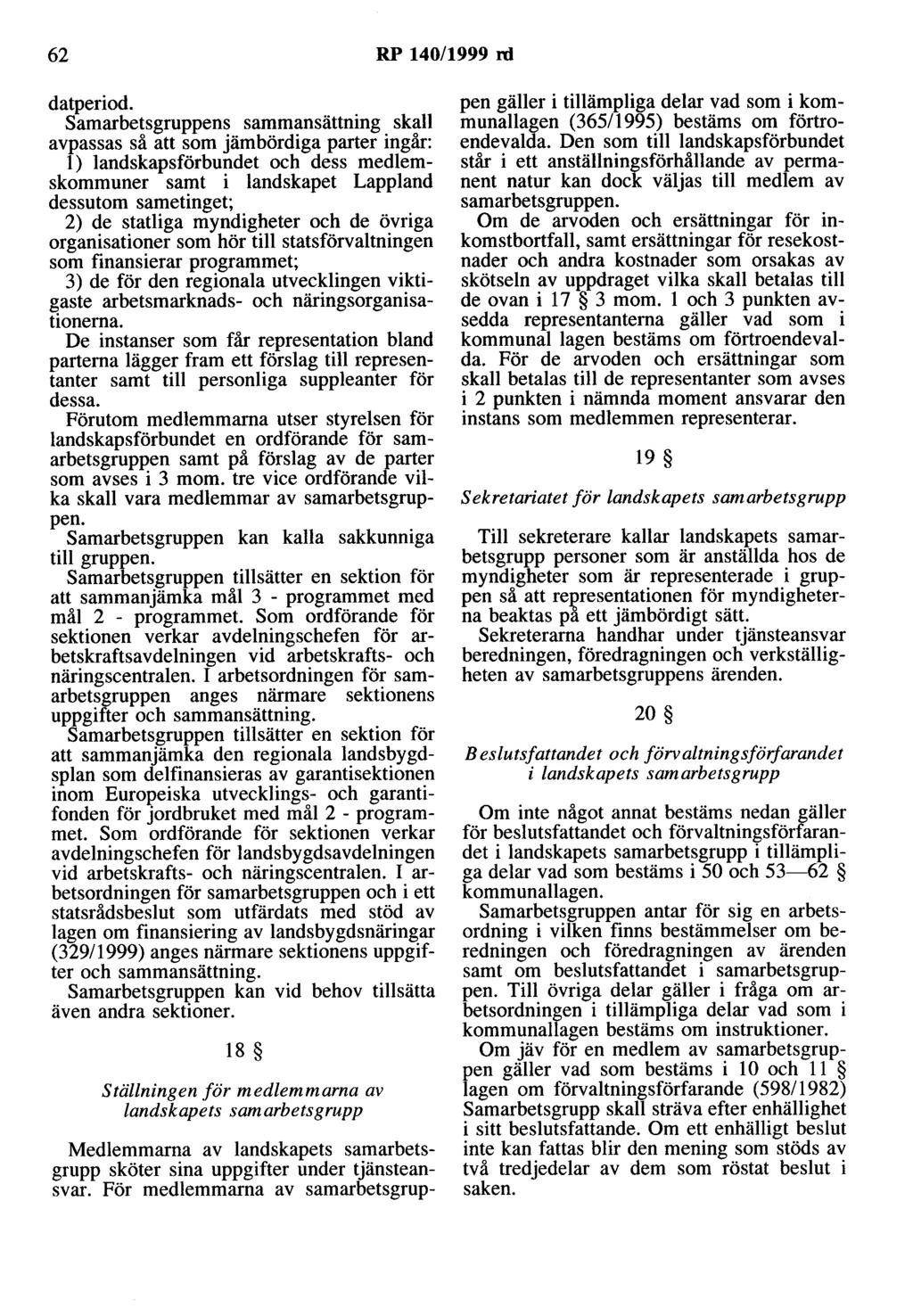 62 RP 140/1999 rd datperiod.