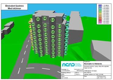 Skyddsrum behöver för närvarande inte anordnas. Framkörningstid Planen föreslår bostadbebyggelse i form av flerbostadshus.