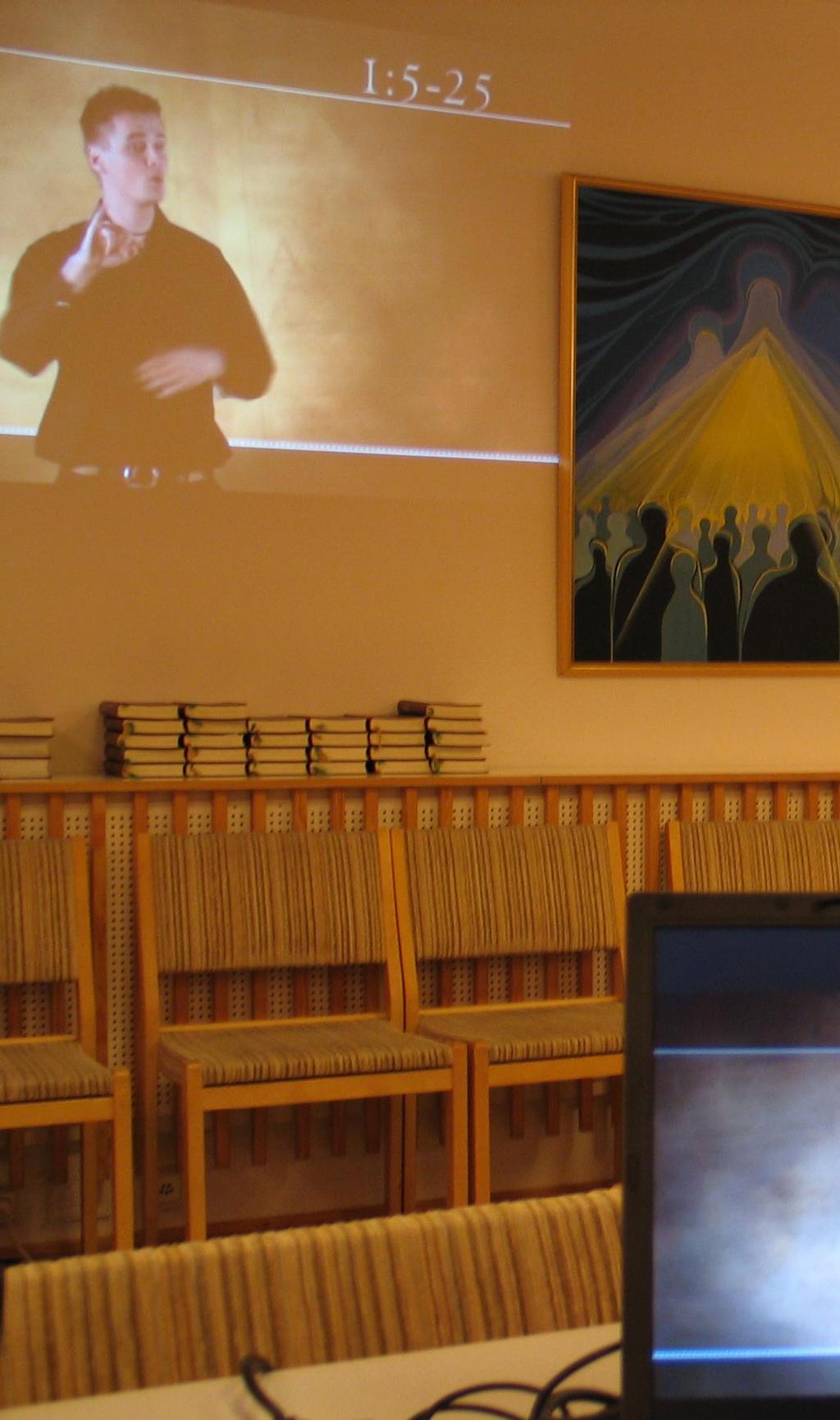 DVD Lukas evangelium på teckenspråk