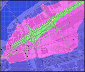 Frånluftstorn kan bidra med ca 1 till 2 µg/m3 till det totala årsmedelvärdet av PM10 halter i sin omgivning (se 17b).