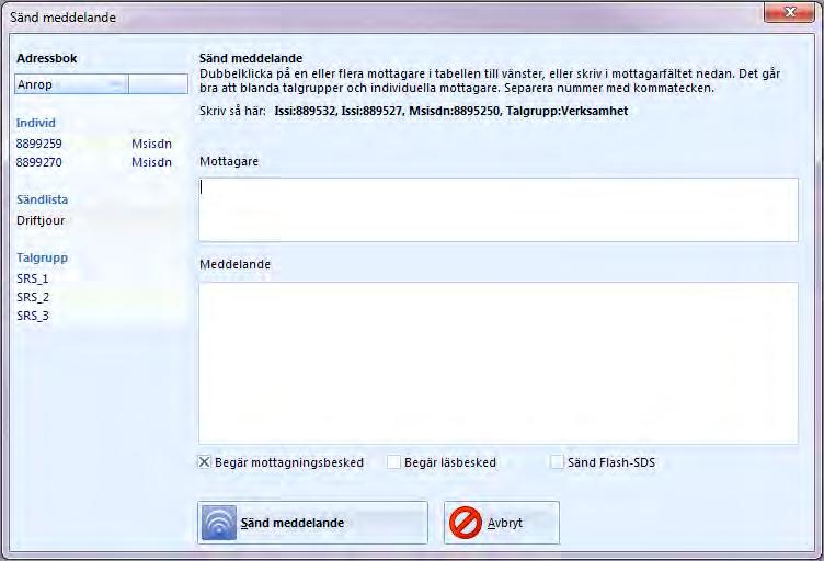 Text Print/ Adressbok USB till