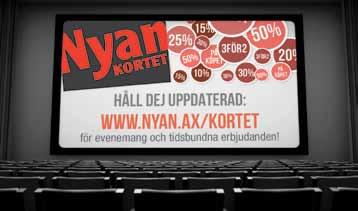 MEDIKORT 2018 UTOMHUSREKLM LED-SKYLT Vår populära LED-skylt finns på Nya Godbyvägen strax före rondellen till Mariehamn.