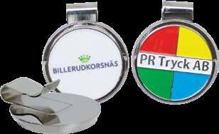 Pokerchip! Golfflugan som gör tävlingen ännu roligare.