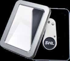 Presentförpackningar Window Tin 500 (Art. 251) Elegant presentförpackning i metall med fönster för väl synligt innehåll.