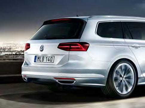 Nappa Black/ Carbon Style med R-Line-logo S 04 Passat
