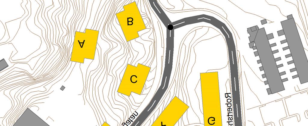 en nya bebyggelsen planeras bestå av ett flertal större flerbostadshus i ellan 5-11 våningsplan.