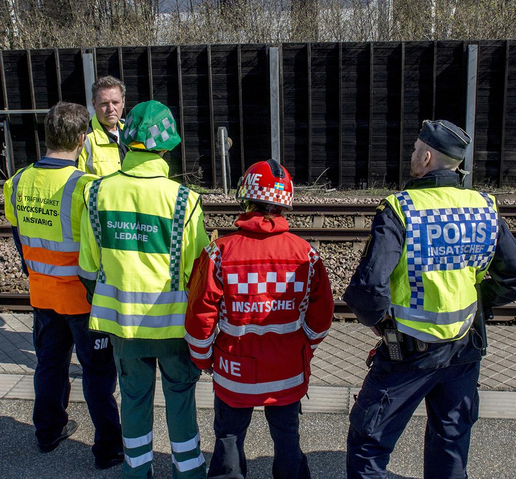 Nationell samverkan vid räddningsinsatser i spårmiljö