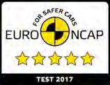 SÄKRASTE LILLA FAMILJEBILEN ENLIGT EURO NCAP 1 RUNT-OM-SIKT Den nya designen säkerställer att föraren har full kontroll åt alla håll med 2 minimala döda vinklar.