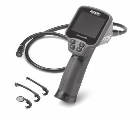 micro CA-100 Inspektionskamera micro CA-100! Läs den här bruksanvisningen noggrant innan du använder utrustningen.