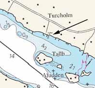 Nr 87 6 Sjöfartsverket Norrköping. Publ. 12 oktober 2005 Mellersta Östersjön / Central Baltic * 2899 Sjökort/Chart: 622 Sverige. Mellersta Östersjön. Fångö. N om Fyrudden. Kallsö. Uppgrundningar.