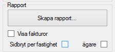 EXPORT TILL EXCEL/SKRIVA UT Du kan när som helst högerklicka i listan (både den övre och den undre) och exportera informationen i listan till
