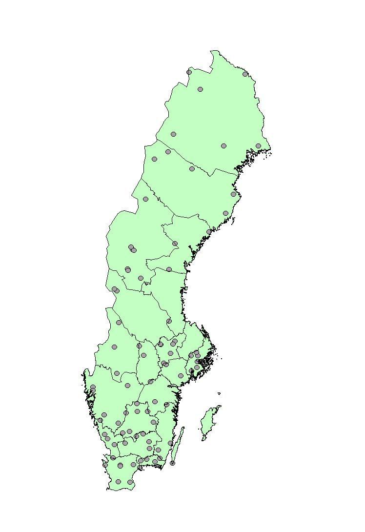 Krondroppsnätet Målsättning: Att