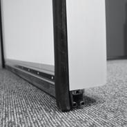 Fönster: Standardstorlekar 150 x 300 mm, 400 x 600 mm eller 500 x 600 mm.
