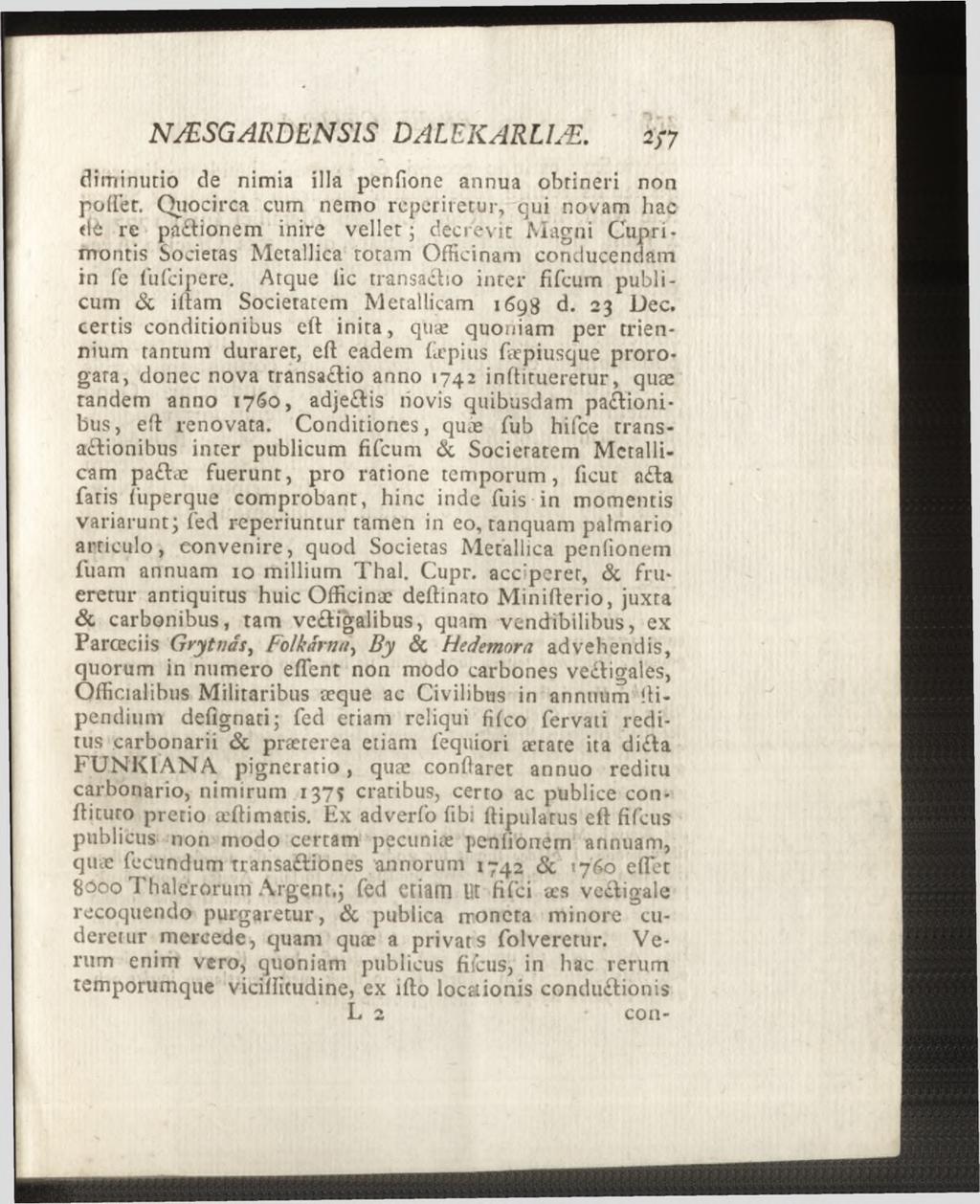 diminutio de nimia ilia penfione annua obrineri non po(fer.