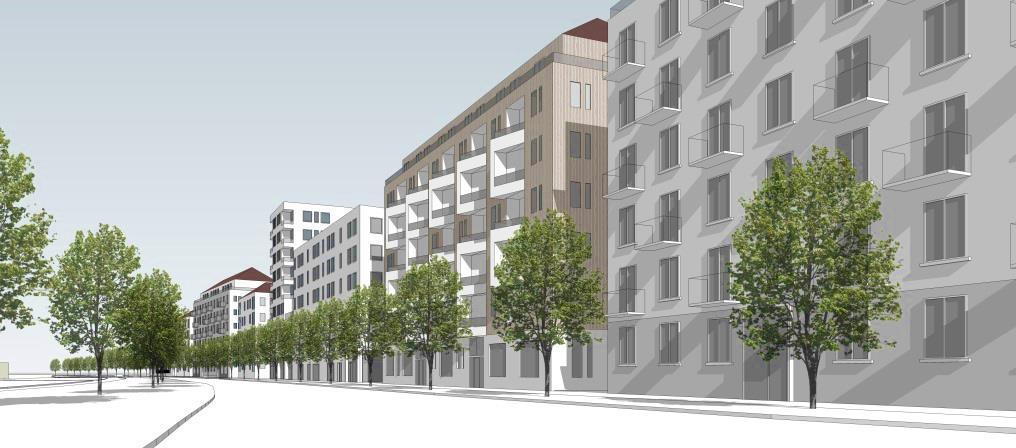 Projektportföljen Kapellgärdet, Uppsala Avtal om markförvärv av Brf Djäknen och Rikshem Planerar för cirka 150