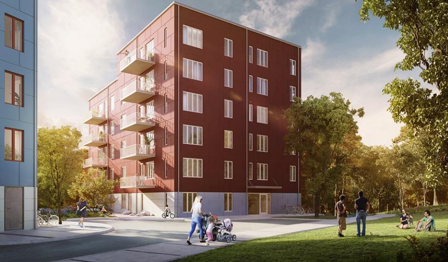 skolor, service och kommunikationer Säljstartades i februari