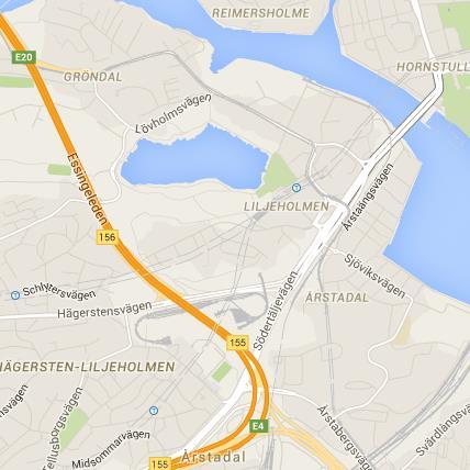 Liljeholmsblick, Stockholm Totalt 103 brf-lägenheter fördelade på sju hus och