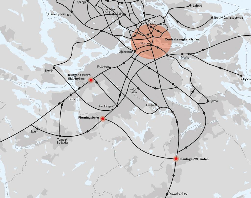 Busslinje 172 är en stombusslinje mellan Norsborg och Skarpnäck som går längs väg 259 mellan Masmo och Huddinge centrum. Gång- och cykeltrafik Utmed stora delar av väg 259 saknas gång- och cykelvägar.