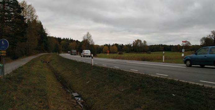 Väg 226 Lissma Delsträckan mellan väg 226 och Lissma är cirka 10 kilometer lång, se figur 4.20.