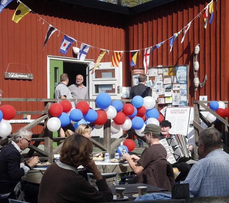 Öppna bryggor och varv, kanske knop-workshop, båtturer,