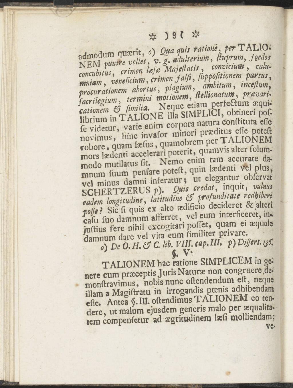 # ) 8 f # admodum quserit, o) Qua quis ratione, jfwtalio. NEM vettet, v.