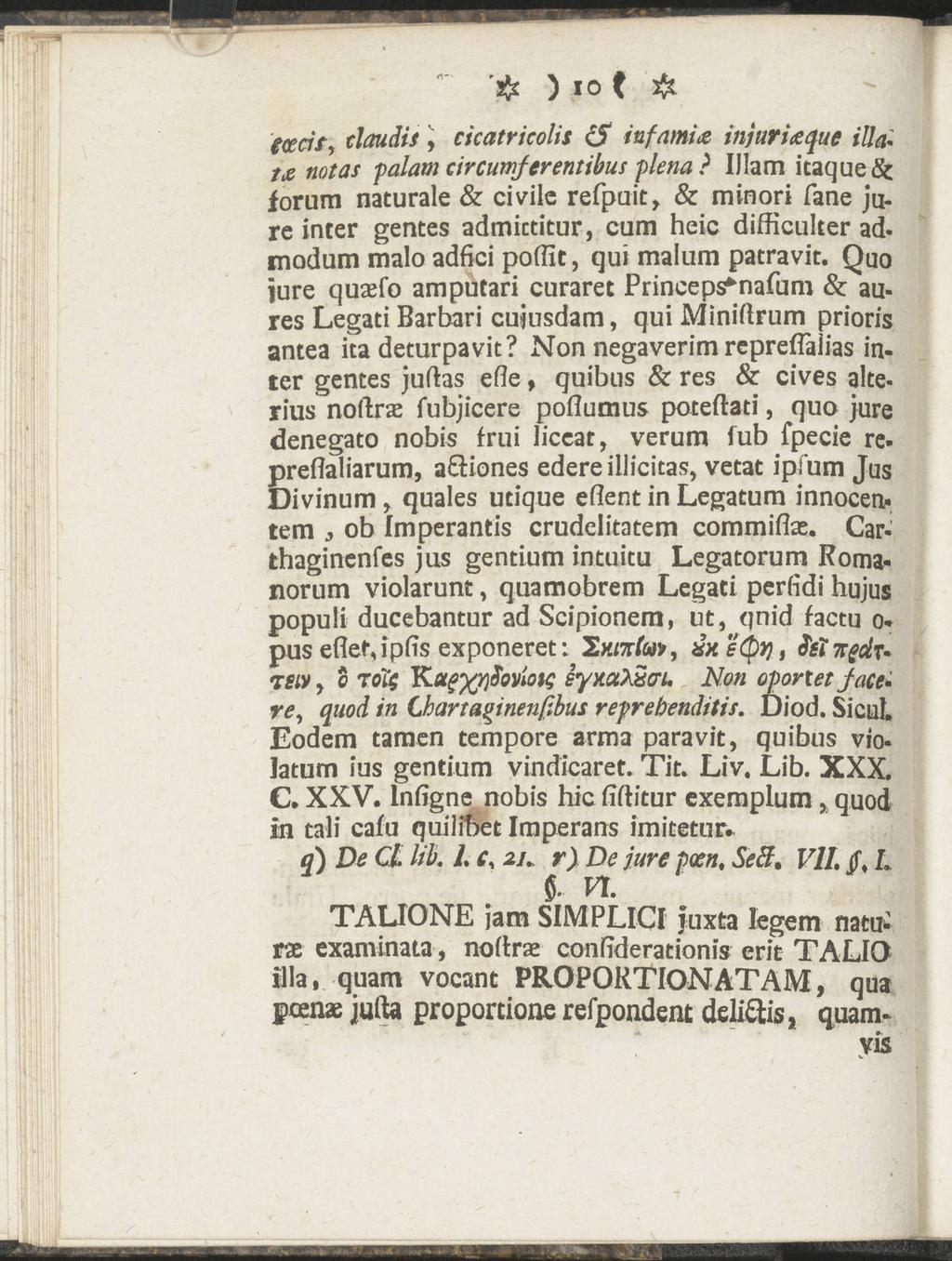 < & ) 10 ( & fxcit, daudis) cicatricolis tf infamt* injuriceque illa* t* notas palam circumferentibus plena?