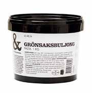 Använd 22 g grönsaksbuljongpasta (ca 1 msk) till 1