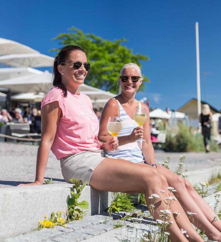 49 BOW RIDER Sommarutfärder till närliggande öar eller till stugan med en ypperlig allroundbåt är allt möjligt.