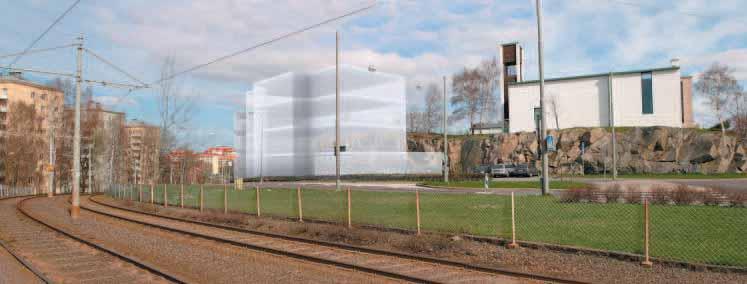 Boendesynpunkter från vandringarna; Wavrinskys plats och nedanför kyrkan De a är e viktigt entrérum till Södra Guldheden, som markerar dess gräns mot resten av staden.