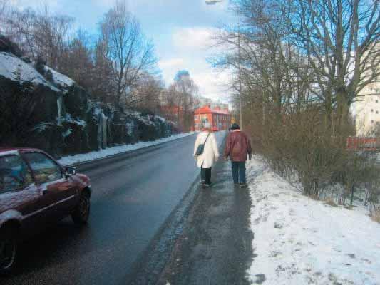 vägen. Därmed knyts gång- och cykelbanesystemet i den delen av området ihop med resten.