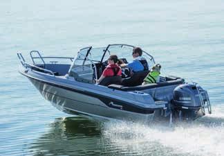 BÅTAR & MOTORER Finnmaster Husky är ditt val när du vill utforska livet på sjön, eller när viǉan att åka ännu längre ut på