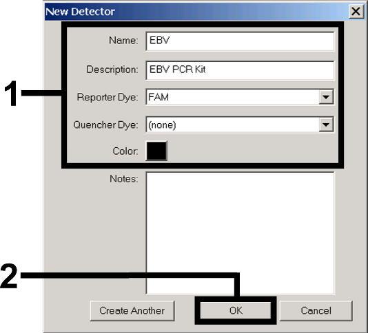 8.5.1.2 Framtagning/val av detektorer Med hjälp av undermenyn Detector Manager under Tools tilldelar du dokumentet motsvarande detektorfluoroforer.