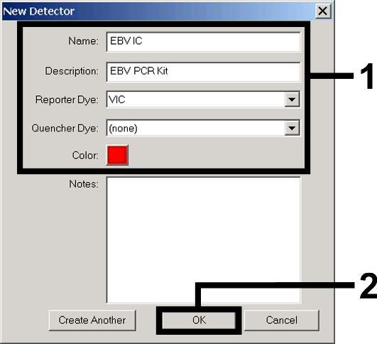 TM IC) VIC none För framtagning av de här detektorerna väljer du i Detector Manager nere till vänster alternativet File och därefter alternativet New. Fig.