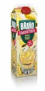 OST & MEJERI SMOOTHIE 1 l Bravo 17 90 Ord. 22:90 Hallon/blåbär Art. nr. 1683 Mango/passion Art. nr. 1680 Ananas/kokos/banan Art. nr. 6422 Kiwi/zuccini/äpple Art. nr. 6423 Så säkerställer vi hög kvalitet på våra egna varor Vi är stolta över Martin & serveras egna märkesvaror!