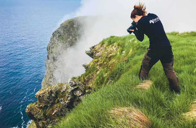Med fokus på naturen Med en kommande expedition till Island i sikte går naturskyddsfotografen Lisa Sihlberg noggrant igenom optik för optik och väljer varsamt ut sina favoriter efter vad hon ska