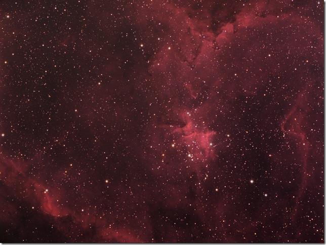 7 FÄRGBALANS MED H-ALFABILDER Alla som arbetat med smalbandsfilter vet vilket lyft de kan göra med en bild.