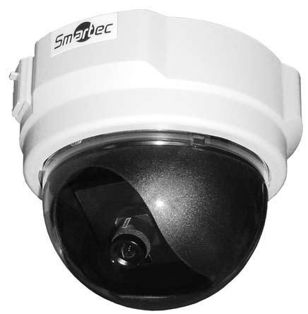 IP KAAMERAD STC-IP2580 Kuppeltüüpi värviline IP-kaamera CCD 1/3" Sony SuperHAD Sisseehitatud 3,6mm objektiiv Pakkimisalgoritm MPEG4-SP või MJPEG Eraldusvõime alates CIF kuni Full D1, video edastamise