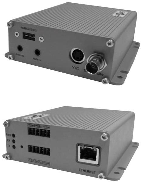 IP VIDEOSERVERID/DEKOODERID STS-IPD160 1-kanaliga dekooder Dekompressioon (lahtipakkimine) MPEG4-ASP, SP Eraldusvõime alates CIF kuni Full D1, video dekodeerimise kiirus 25 k/s Kahesuunaline audio