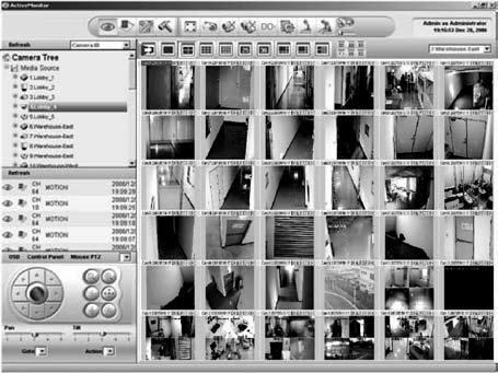 IP TARKVARA NVR Tarkvara IP-videovalve jaoks Kuulub ükskõik millise Smartec videoserveri/ip-kaamera tarne komplekti Arhitektuur «klient-server» Täisfunktsionaalne monitooring/salvestamine/kuni 64