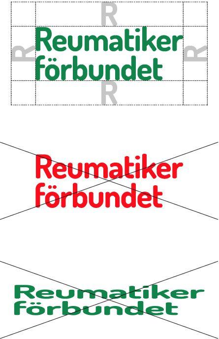 Användning, märke För att särskilja märket från omgivningen ska avståndet mellan märkets ytterkanter och kring- liggande element alltid vara minst lika