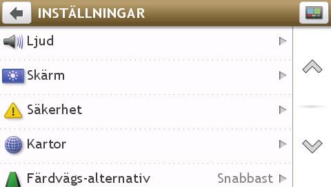 Vad kan jag anpassa? Det finns olika anpassningsmöjligheter tillgängliga för att förbättra din navigeringsupplevelse.