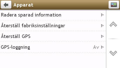 tryck på Datumformat och välj det datumformat du föredrar.