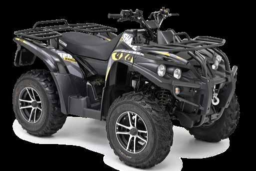 ATV 420 Kubik: 359.3 cc Transmission: automatisk cvt h/l/r/p Torrvikt: 303.