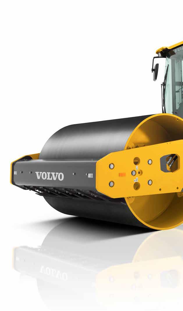 Fullproppad med intelligens Compact Assist Tillvalet Compact Assist förbättrar kompakteringseffektiviteten genom att undvika onödiga passeringar och identifiera områden som eventuellt inte har