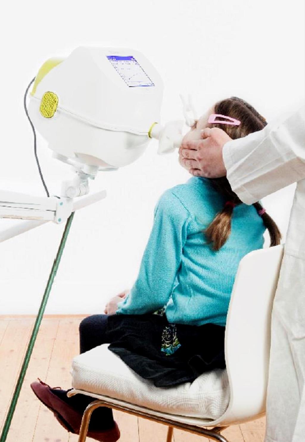 hand-held Tremoflo device.