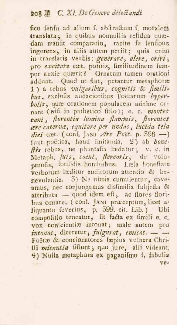 2og C, XI. De Geners deleciarji fico fehfu ad alium f. abflradtum f.