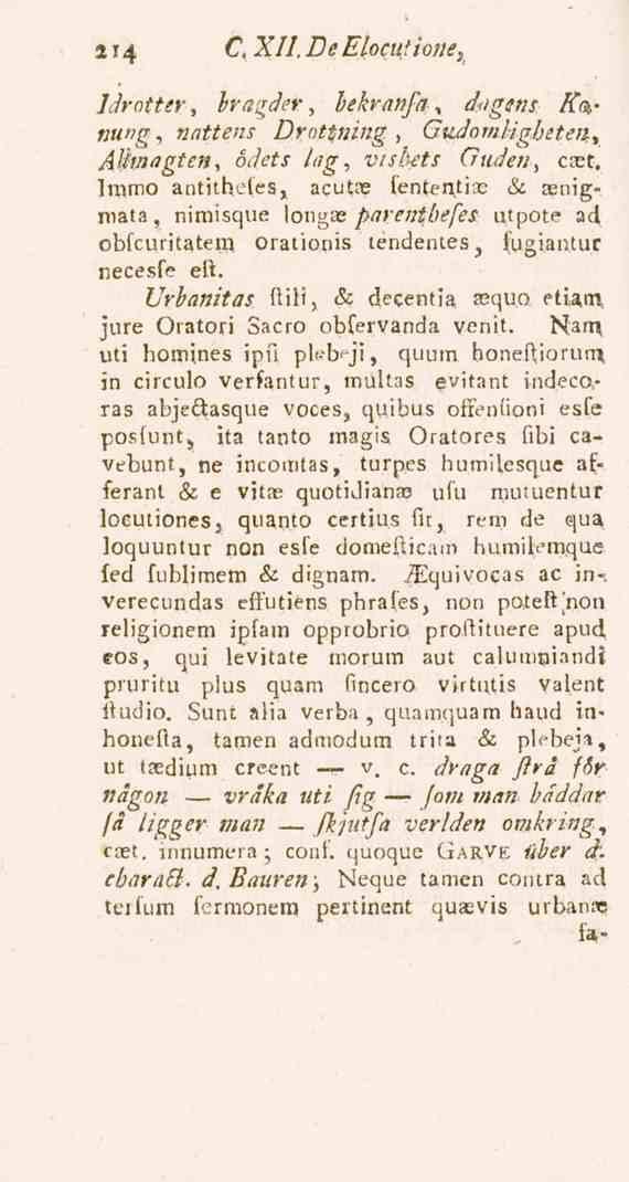 214 C, XllDeElocufione } Idrotter, bragder, bekranfa, diigcns.