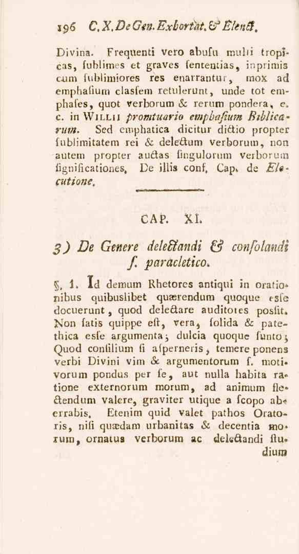 ls6 C. X.De Gen. Exbortat. 6 J ElenH, Divina.