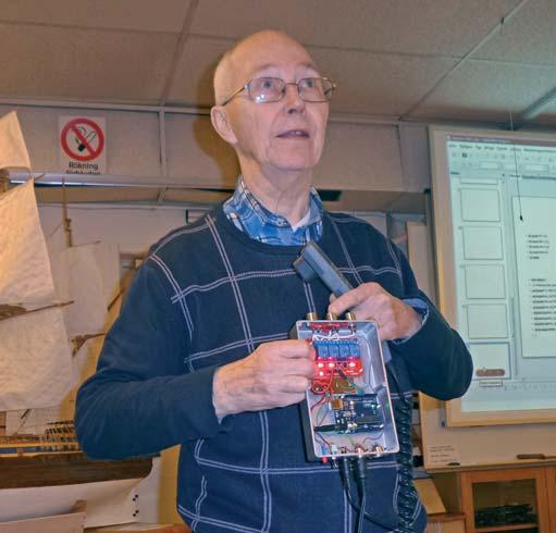 2015. Här visar Bosse SA6CLX sin